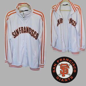 Renegade Outerwear San Francisco Giants Baseball Full Zip Jacket Mens Medium